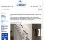 Desktop Screenshot of dolphinlifts.co.uk